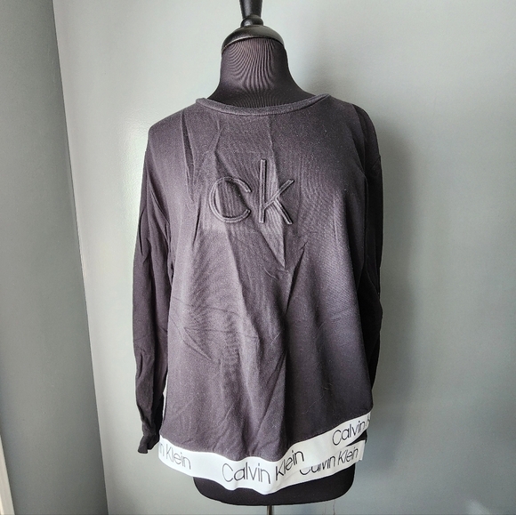 Calvin Klein Performance Black Sweatshirt - Picture 1 of 5
